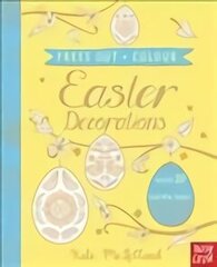 Press Out and Colour: Easter Eggs cena un informācija | Grāmatas mazuļiem | 220.lv