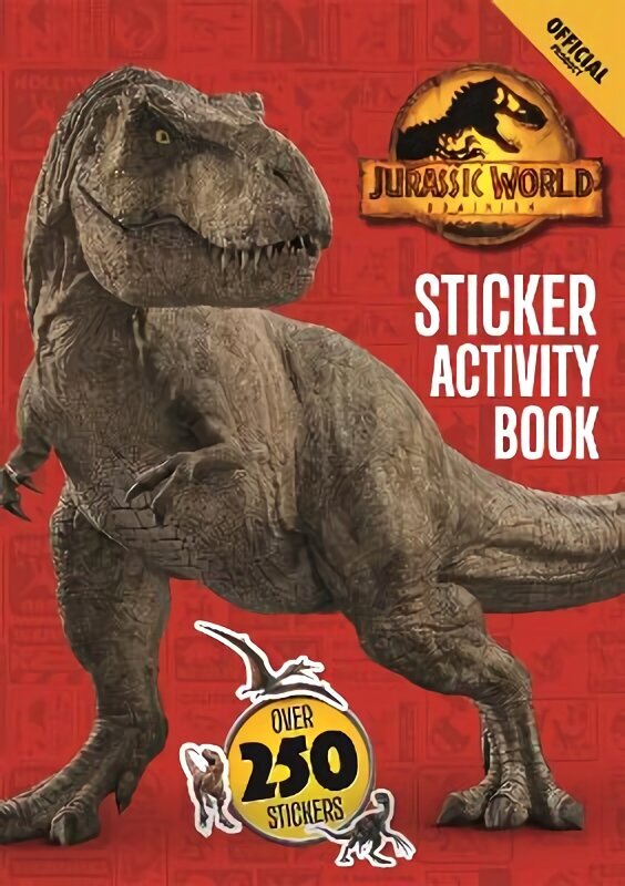 Official Jurassic World Dominion Sticker Activity Book: Over 250 Stickers cena un informācija | Grāmatas mazuļiem | 220.lv