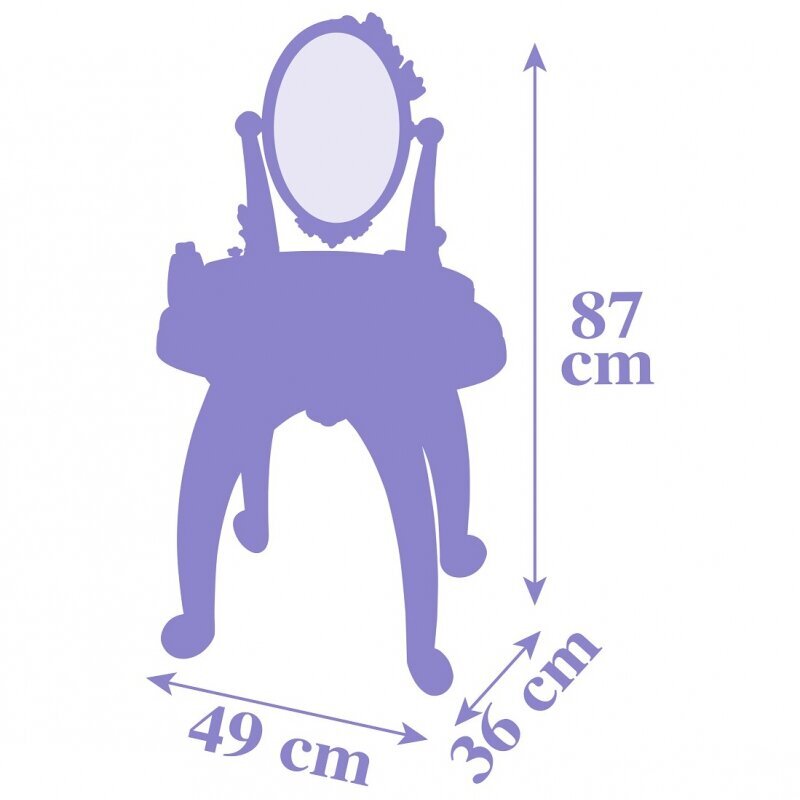 FROZEN2 2 IN 1 DRESSING TABLE cena un informācija | Rotaļlietas meitenēm | 220.lv
