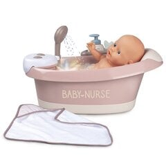 Ванночка с гидромассажем, душем и подсветкой SMOBY Baby Nurse  цена и информация | Игрушки для девочек | 220.lv
