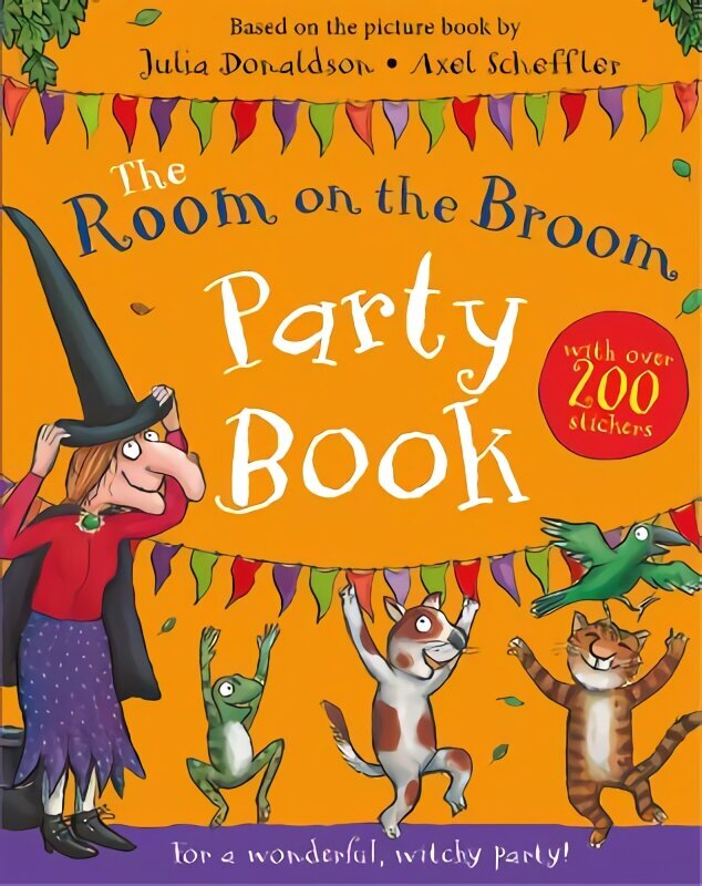 Room on the Broom Party Book cena un informācija | Grāmatas mazuļiem | 220.lv