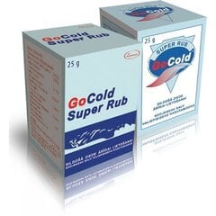 Согревающая мазь Go Cold Super Rub, 25 г цена и информация | Мази, бальзамы | 220.lv