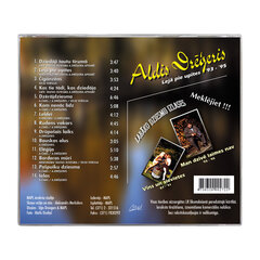 CD ALDIS DRĒĢERIS - "LEJĀ PIE UPĪTES '93-'95" cena un informācija | Vinila plates, CD, DVD | 220.lv