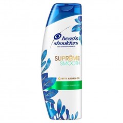 Pretblaugznu šampūns ar argana eļļu Head & Shoulders Supreme Smooth Anti-Dandruff Shampoo, 400 ml cena un informācija | Šampūni | 220.lv