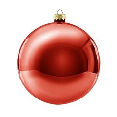 Ziemassvētku rotājumu komplekts 12 gab., ∅3,5 cm, sarkans glancēts (P15) 9276 cena un informācija | Eglīšu rotājumi | 220.lv