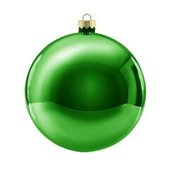 Ziemassvētku rotājumu komplekts 6 gab, ∅6 cm, zaļš glancēts (P07) 9009 cena un informācija | Eglīšu rotājumi | 220.lv