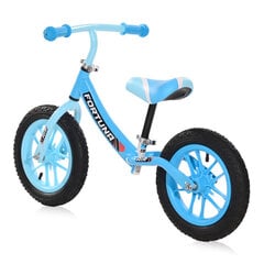 Балансировочный велосипед Lorelli Fortuna Air Glowing Rims Light&Dark Blue цена и информация | Балансировочные велосипеды | 220.lv