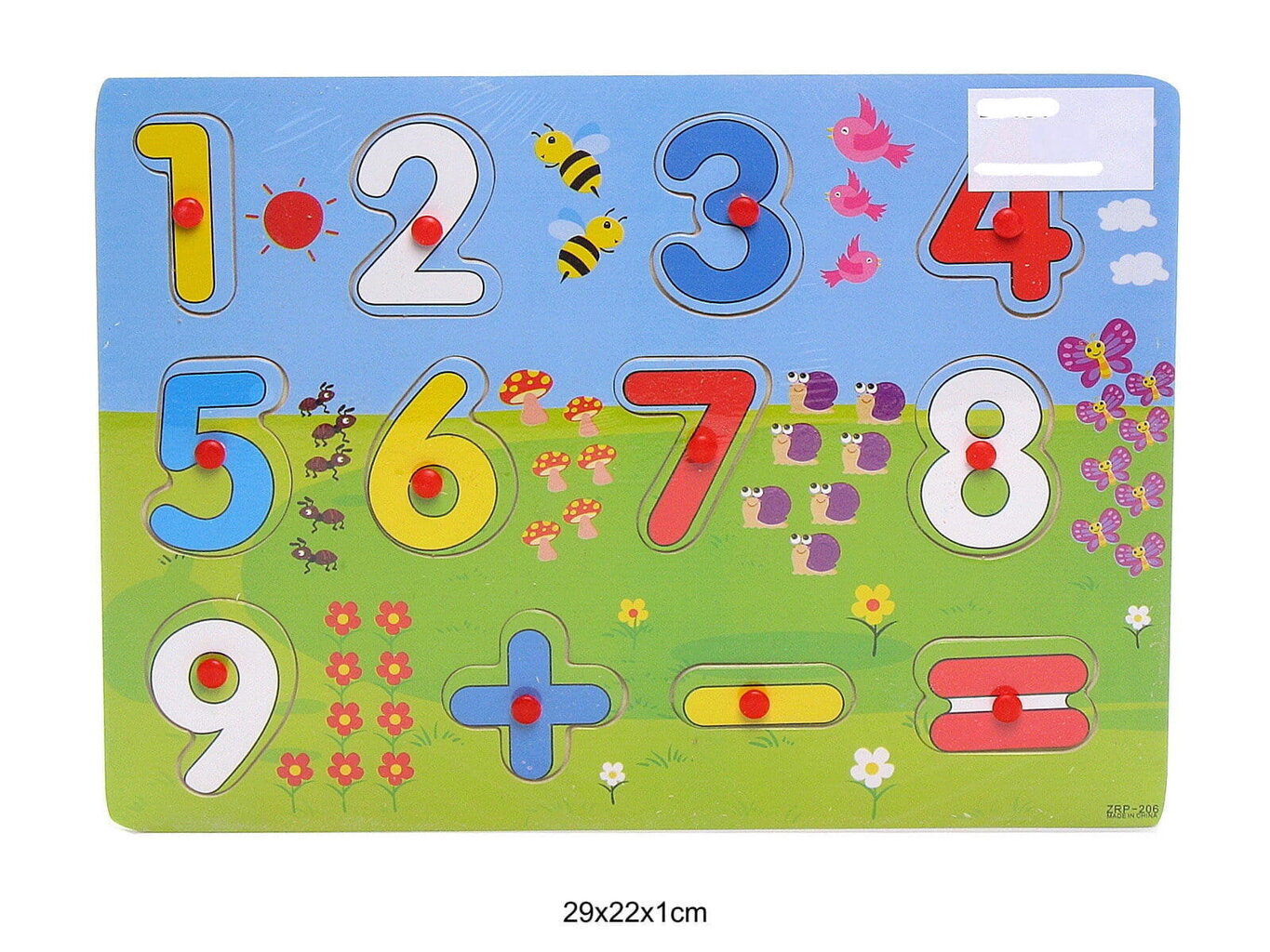 Koka pogu puzle, cipari cena un informācija | Puzles, 3D puzles | 220.lv