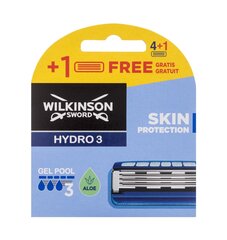 Головки для бритья Wilkinson Sword Hydro5, 3, 5 шт. цена и информация | Косметика и средства для бритья | 220.lv