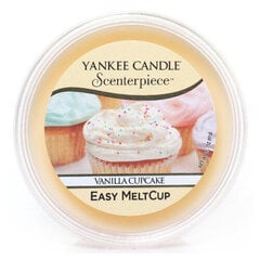 Yankee Candle Vanilla Cupcake Scenterpiece Easy MeltCup - Aroma Lamp 61.0 g cena un informācija | Sveces un svečturi | 220.lv