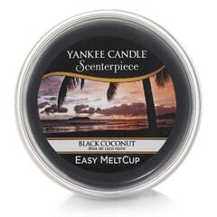Yankee Candle Black Coconut Scenterpiece Easy MeltCup - Aromātiskais vasks aromlampai 61.0 g cena un informācija | Sveces un svečturi | 220.lv