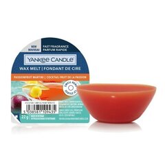 Yankee Candle Passion Fruit Martini Wax Melt - Smaržīgs vasks aromlampai 22.0 g cena un informācija | Sveces un svečturi | 220.lv