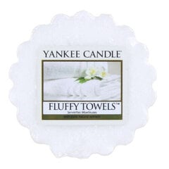 Yankee Candle Ароматизированный воск Fluffy Towels 22 г цена и информация | Подсвечники, свечи | 220.lv