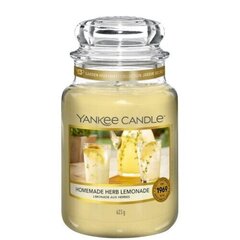 Yankee Candle Homemade Herb Lemonade Candle - Aromātiskā svece 104.0 g cena un informācija | Sveces un svečturi | 220.lv