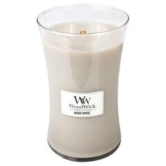 WoodWick aromātiska svece Wood Smoke Vase, 609.5g cena un informācija | Sveces un svečturi | 220.lv