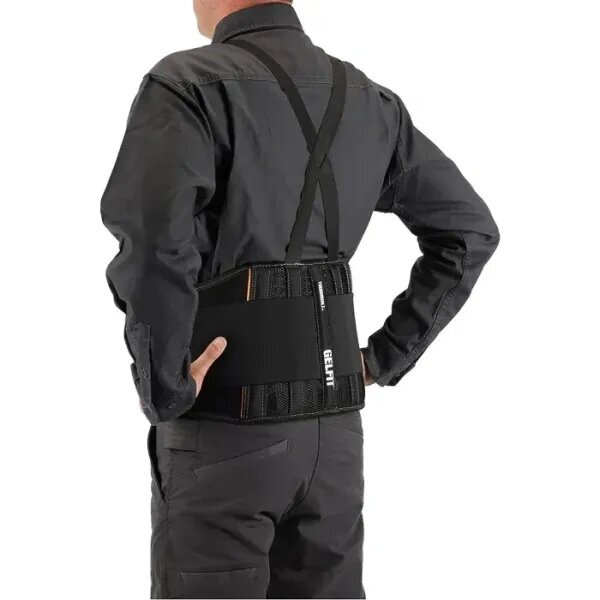 GelFit™ muguras atbalsta josta ar gēla pildījumu L izmērs ToughBuilt cena un informācija | Darba apģērbi | 220.lv