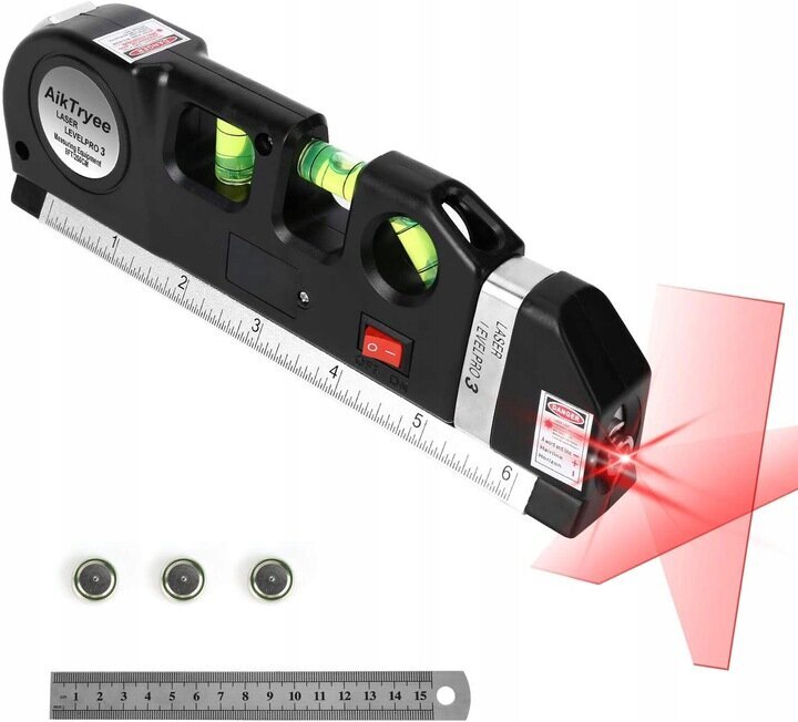 LED lāzera līmeņrādis 250cm цена и информация | Rokas instrumenti | 220.lv