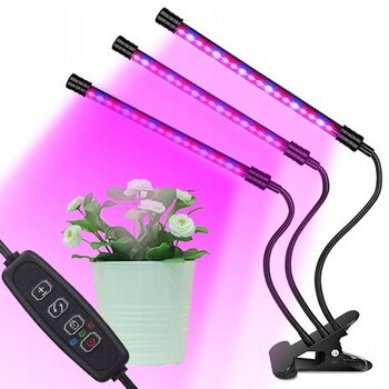 LED Lampa augiem - augu audzēšanai 3 gab. cena un informācija | Diedzēšanas trauki, augu lampas | 220.lv