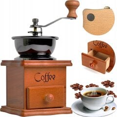 Kafijas dzirnaviņas rokas manuālās cena un informācija | Kafijas kannas, tējkannas | 220.lv