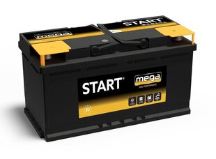 Startera akumulators Start Mega 100Ah 840A 353x175x190 cena un informācija | Akumulatori | 220.lv