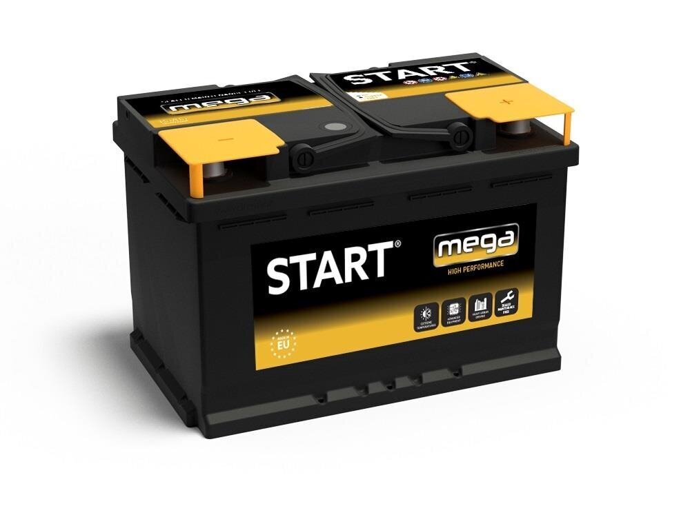 Starta akumulators Start Mega 60Ah 540A 242x175x175mm cena un informācija | Akumulatori | 220.lv