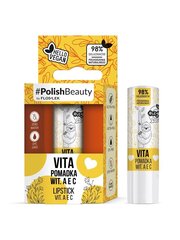 Lūpu balzams Floslek #PolishBeauty Lipstick Vita, 4,1 g cena un informācija | Lūpu krāsas, balzāmi, spīdumi, vazelīns | 220.lv