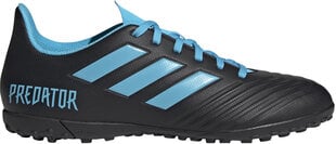 Бутсы Adidas Predator 19.4 Tf Black Blue F35636/6 цена и информация | Кроссовки для мужчин | 220.lv