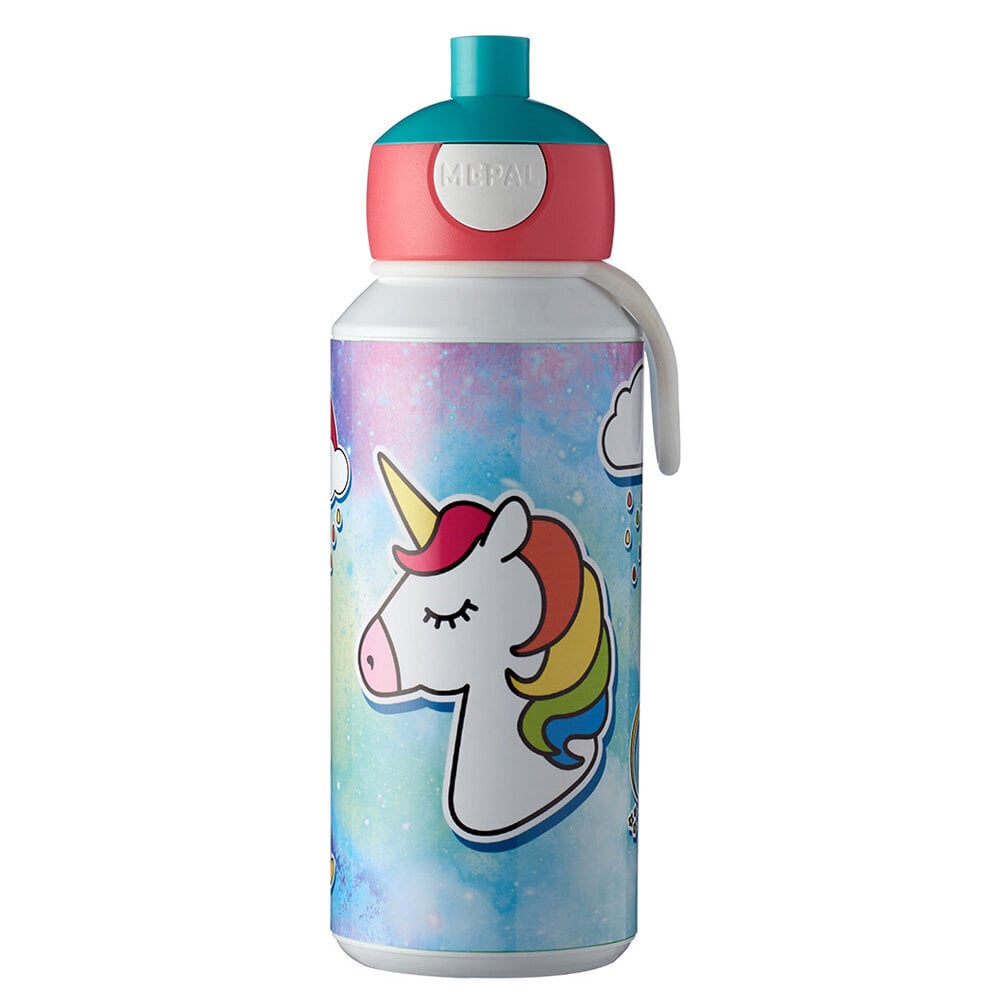 Mepal Pop-Up ūdens pudele 'Unicorn', 400 ml цена и информация | Ūdens pudeles | 220.lv