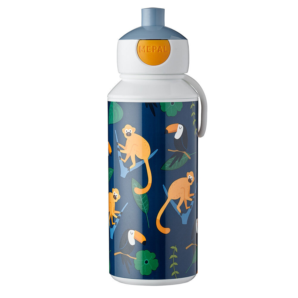 Mepal Pop-Up ūdens pudele 'Jungle', 400 ml цена и информация | Ūdens pudeles | 220.lv