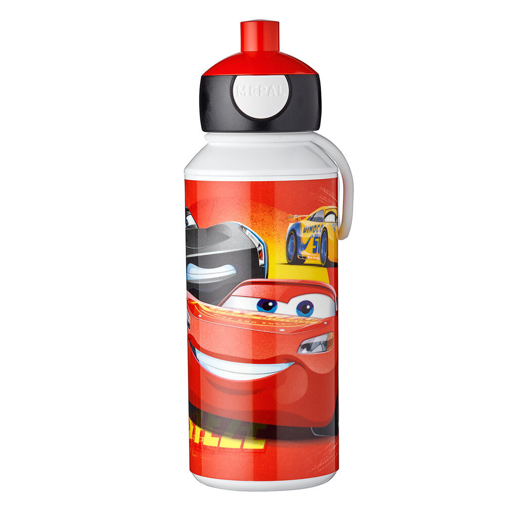 Mepal Pop-Up ūdens pudele 'Cars', 400 ml цена и информация | Ūdens pudeles | 220.lv