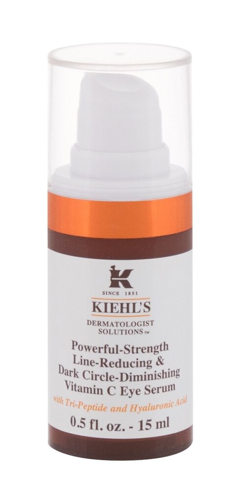 Tumšos lokus mazinošs acu serums Kiehl´s, 15 ml cena un informācija | Acu krēmi, serumi | 220.lv