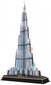 Cubic Fun Burj Khalifa 3D mīkla (gaiša) cena un informācija | Puzles, 3D puzles | 220.lv