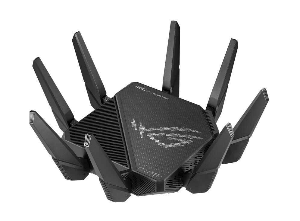 Asus Tri-band Gigabit Wifi-6 Gaming Rūteris ROG Rapture GT-AX11000 PRO 802.11ax cena un informācija | Rūteri (maršrutētāji) | 220.lv