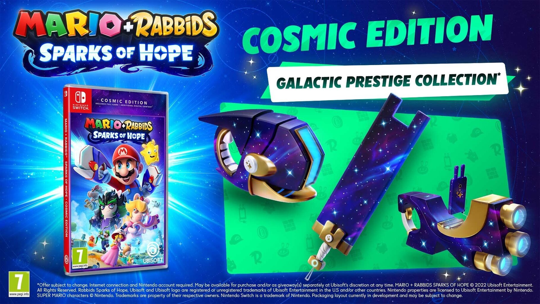 Mario & Rabbids Sparks of Hope Cosmic Edition cena un informācija | Datorspēles | 220.lv