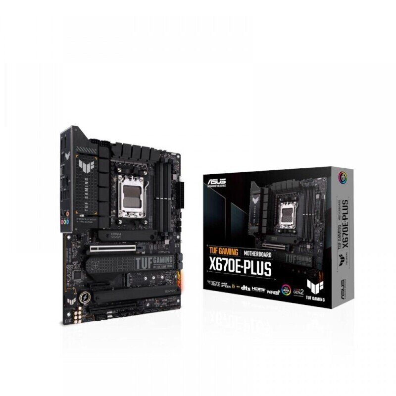 Asus TUF Gaming X670E-Plus (Socket AM5) DDR5 ATX цена и информация | Mātesplates | 220.lv