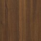 vidaXL sienas skapīši, 2 gab., ozola, 102x30x20 cm, inženierijas koks cena un informācija | Skapīši viesistabai | 220.lv