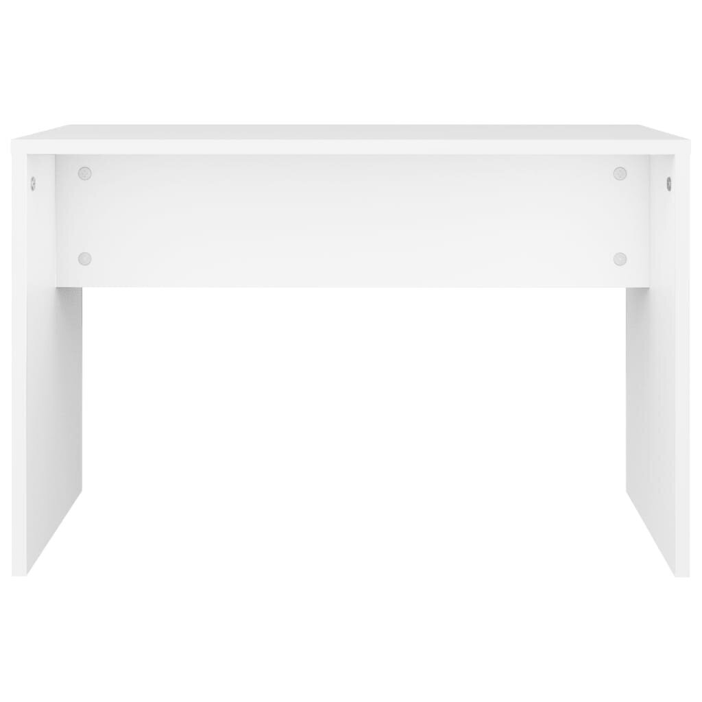 Tualetes galda komplekts, baltā krāsā, 74,5x40x141cm cena un informācija | Kosmētikas galdiņi | 220.lv