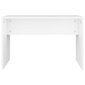 Tualetes galda komplekts, baltā krāsā, 74,5x40x141cm cena un informācija | Kosmētikas galdiņi | 220.lv