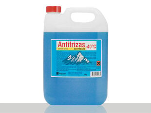 Antifrīzs zils - 40 ° C 5kg cena un informācija | Danushis Chemicals Auto preces | 220.lv