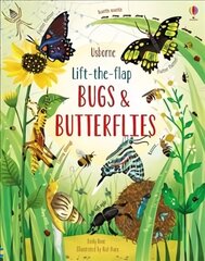 Lift-the-Flap Bugs and Butterflies UK 2018 цена и информация | Книги для малышей | 220.lv