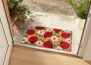 Коврик под дверь Hanse Home Lady Beetle 45x75 см цена и информация | Придверный коврик | 220.lv