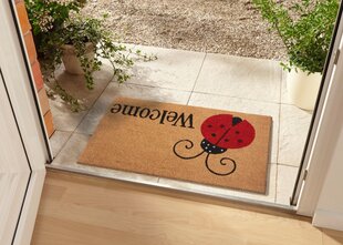 Hanse Home durvju paklājiņš Lady Beetle 45x75 cm cena un informācija | Kājslauķi | 220.lv