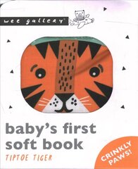 Tiptoe Tiger (2020 Edition): Baby's First Soft Book Second Edition, New Edition with new cover & price, 2020 Edition - Organic   Cotton & Plastic Free Box цена и информация | Книги для самых маленьких | 220.lv