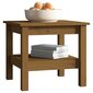 Kafijas galdiņš, medus brūns, 45x45x40cm, priedes masīvkoks цена и информация | Žurnālgaldiņi | 220.lv