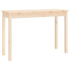 Konsoles galdiņš, 110x40x75cm, priedes masīvkoks cena un informācija | Konsoles galdiņi | 220.lv