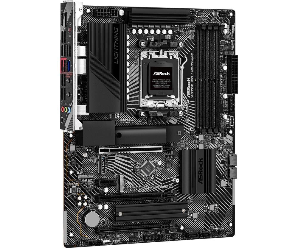 Mainboard|ASROCK|AMD X670|SAM5|ATX|Memory DDR5|Memory slots 4|1xPCI-Express 4.0 1x|2xPCI-Express 4.0 16x|1xPCI-Express 5.0 16x|4xM.2|1xHDMI|1xDisplayP cena un informācija | Mātesplates | 220.lv