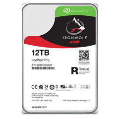 Жесткий диск Seagate ST12000NT001 3.5" 12 TB цена и информация | Внутренние жёсткие диски (HDD, SSD, Hybrid) | 220.lv