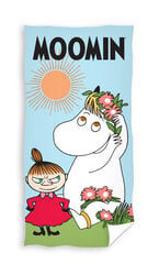 Bērnu vannas dvielis Moomin, 70x140 cm cena un informācija | Dvieļi | 220.lv