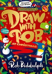 Draw with Rob at Christmas cena un informācija | Grāmatas mazuļiem | 220.lv
