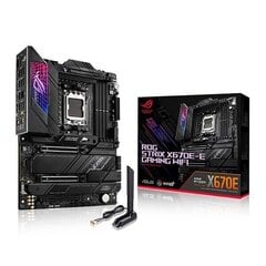 Asus ROG Strix X670E-E Gaming WIFI (Socket AM5) DDR5 цена и информация | Материнские платы	 | 220.lv